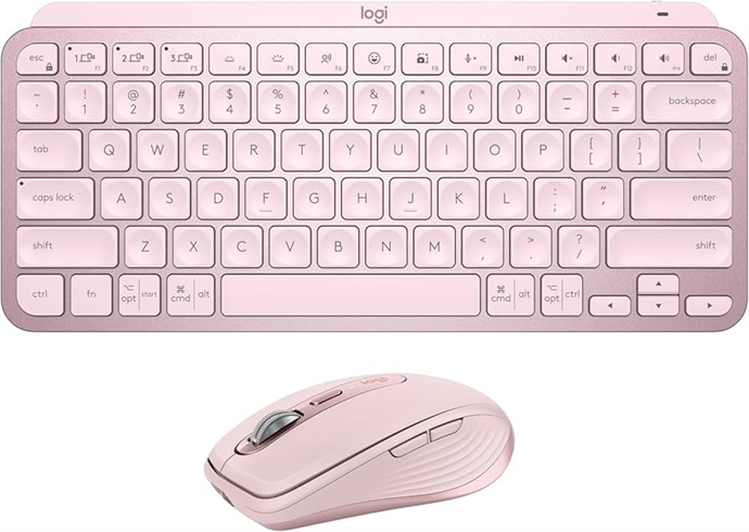Logitech MX set 4 pink / MX Keys Mini + MX Anywhere 3S