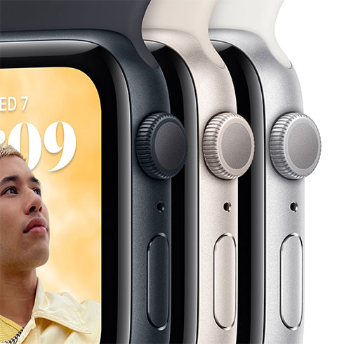 Apple Watch SE 2 GPS + Cellular 44mm Hvězdně bílý hliník *Třída B*