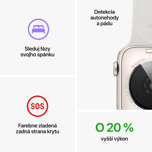 Apple Watch SE 2 GPS + Cellular 44mm Hvězdně bílý hliník *Třída B*