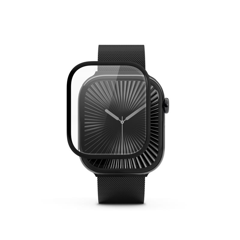iStores by Epico SlimCeramic 3D Glass pro Apple Watch 11/10 42mm s posuvným aplikátorem