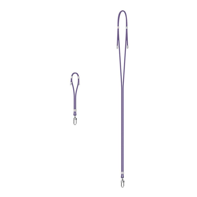 Spigen Cross Body Strap + Wrist Strap - Deep Purple