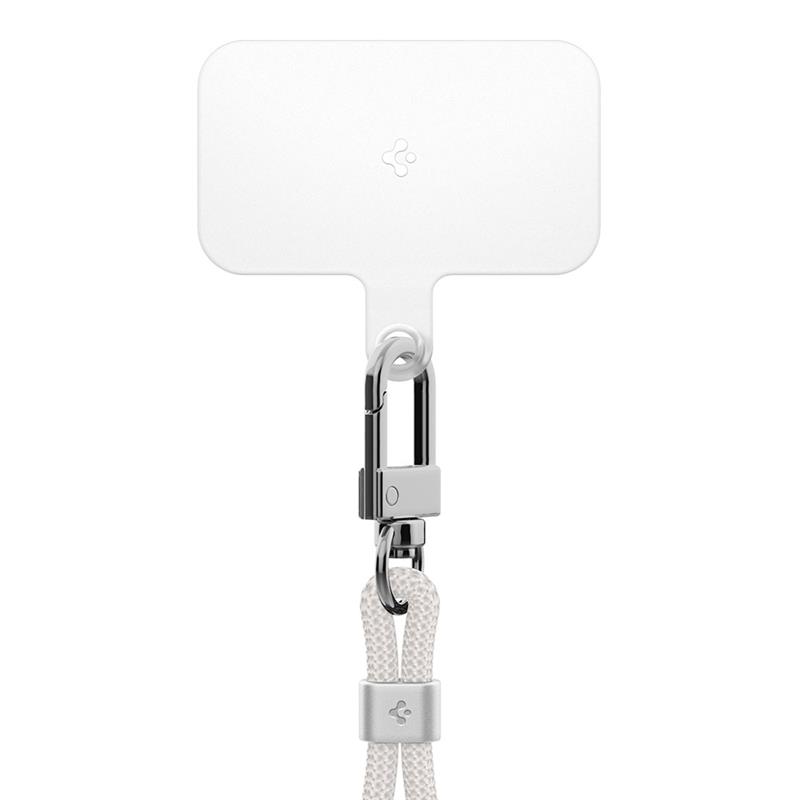 Spigen Cross Body Strap + Wrist Strap - Pearl White
