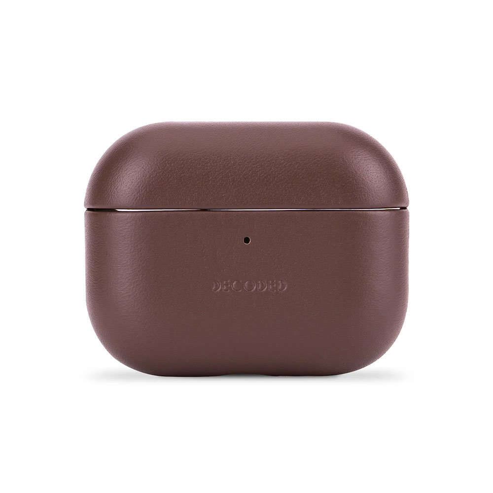 Decoded puzdro Leather AirCase pre Apple Airpods Pro 3 - Chocolate
