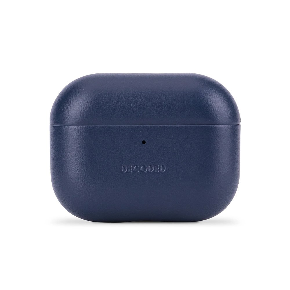 Decoded puzdro Leather AirCase pre Apple Airpods Pro 3 - Navy