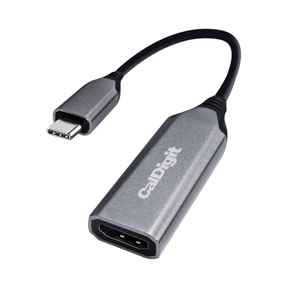 CalDigit USB-C to HDMI 2.1 8K HDR Video Adapter - Space Gray