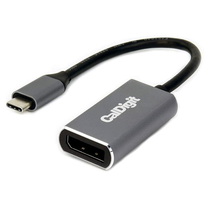 CalDigit USB-C to DisplayPort 1.4 8K HDR Video Adapter - Space Gray