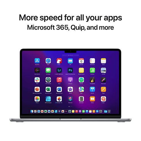 MacBook Air 13" M2 8C CPU 10C GPU 8/512 GB kozmická sivá SK *Použitý s DPH - Trieda A*