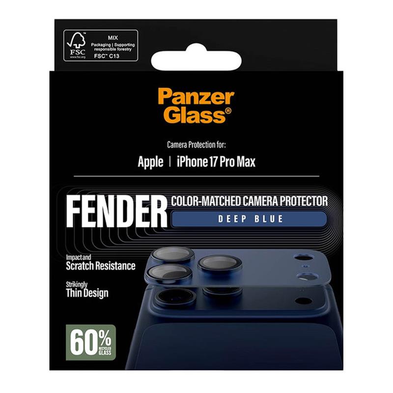 PanzerGlass Fender Camera Protection pre iPhone 17 Pro Max - Deep Blue