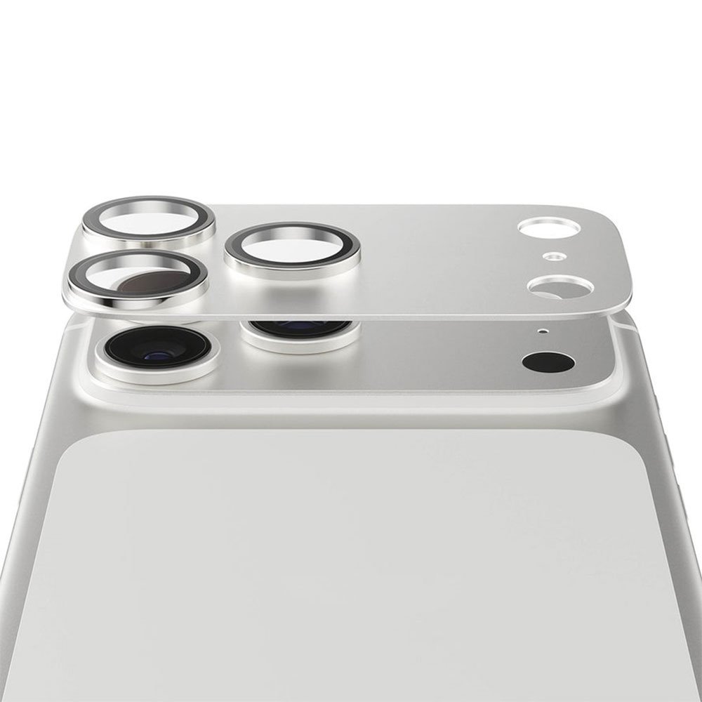 PanzerGlass Fender Camera Protection pre iPhone 17 Pro - Silver
