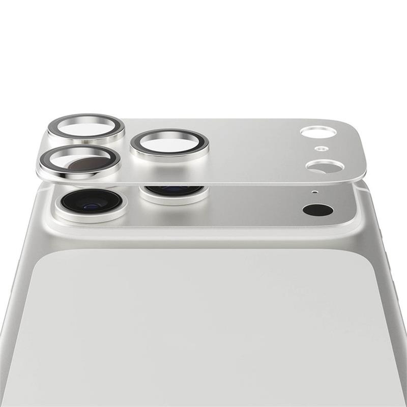 PanzerGlass Fender Camera Protection pre iPhone 17 Pro - Silver