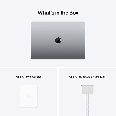 MacBook Pro 16" Apple M1 Pro 10C CPU 16C GPU 16GB 512GB kozmická sivá SK *Použitý s DPH - Trieda A*