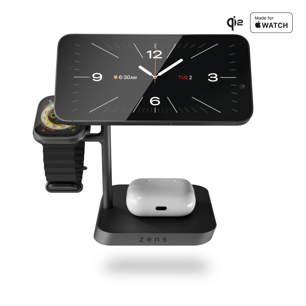 ZENS Office Charger Pro 3  Qi2 Magnetic charger / MagSafe compatible *Rozbaleno*