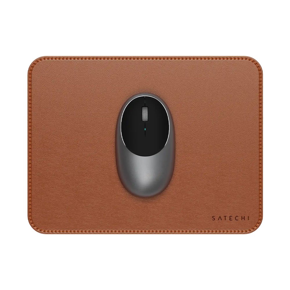 Satechi podložka pod myš Vegan-Leather Premium Mouse Pad - Brown