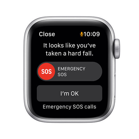 Apple Watch SE GPS 40mm puzdro zo strieborného hliníka *Použitý s DPH - Trieda C*