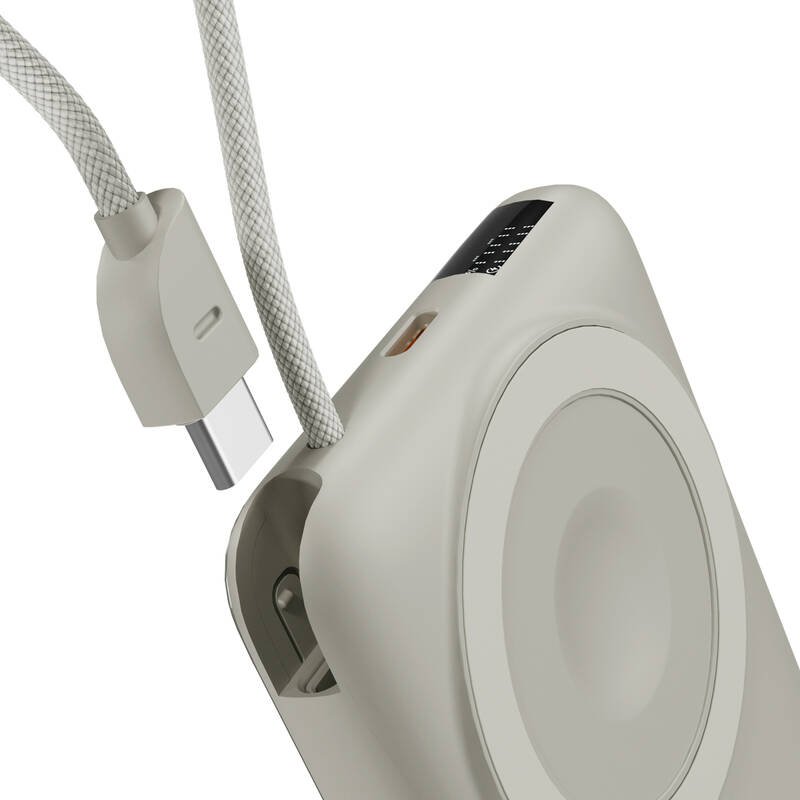 Epico UltraPack 4in1 10000mAh Watch Mag+ bezdrátová powerbanka EM68 - šedá