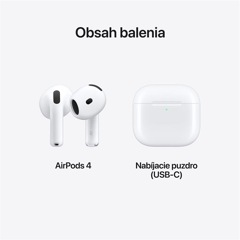 Apple AirPods (4. generácie) *Renovovaný*