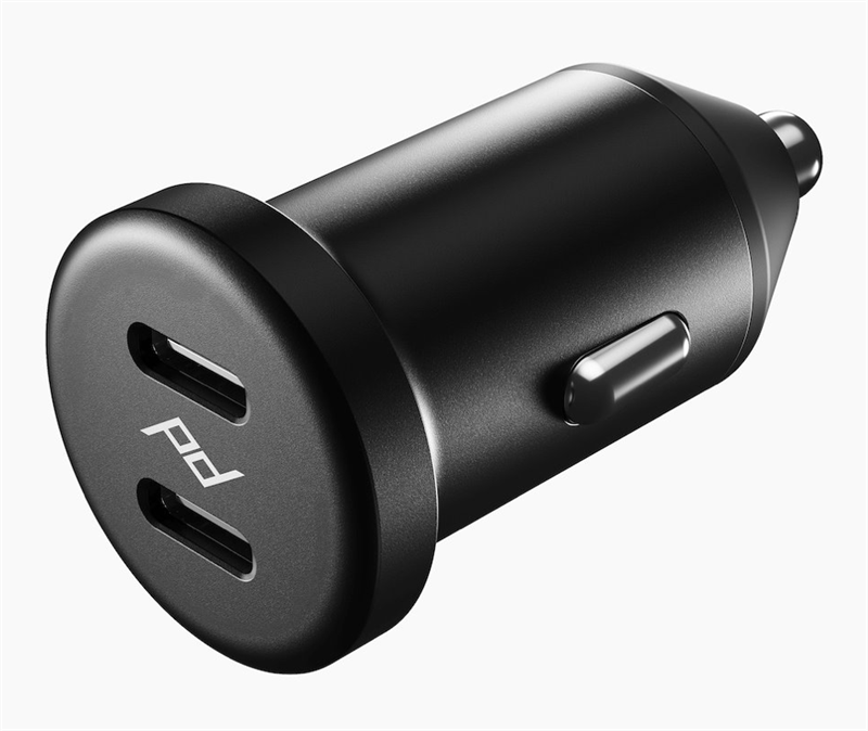 Peak Design Car Power Adapter 2x USB-C, 45W-černá