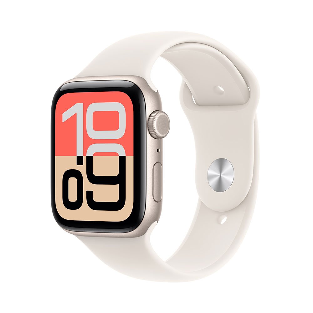Apple Watch SE 3 GPS 40mm Hviezdny biely hliník s hviezdnym bielym športovým remienkom - M/L *Rozbalený*