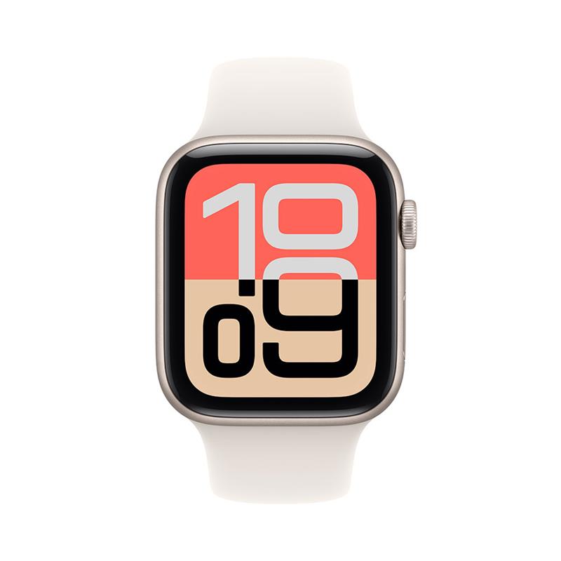 Apple Watch SE 3 GPS 40mm Hviezdny biely hliník s hviezdnym bielym športovým remienkom - M/L *Rozbalený*