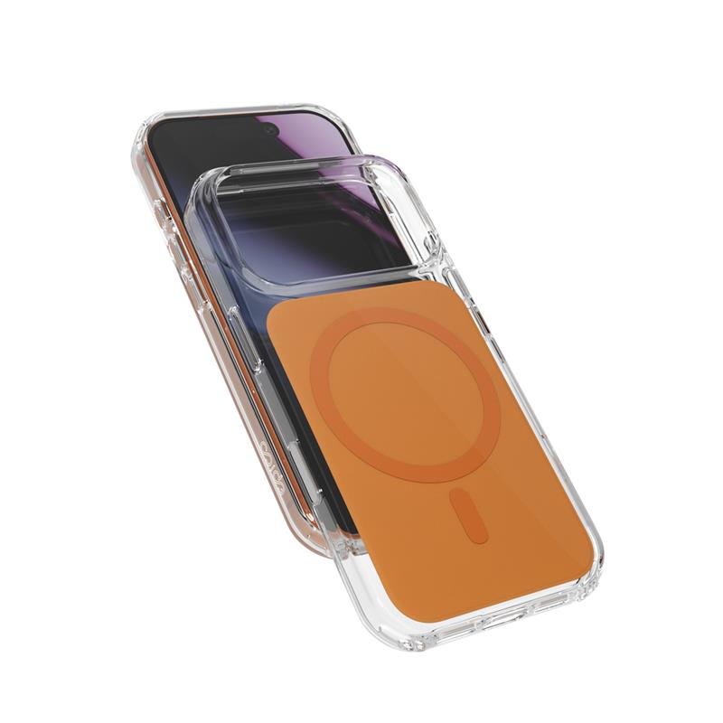 Epico Tile Mag+ Case iPhone 17 Pro Max Qi2 & MagSafe kompatibilní - oranžová