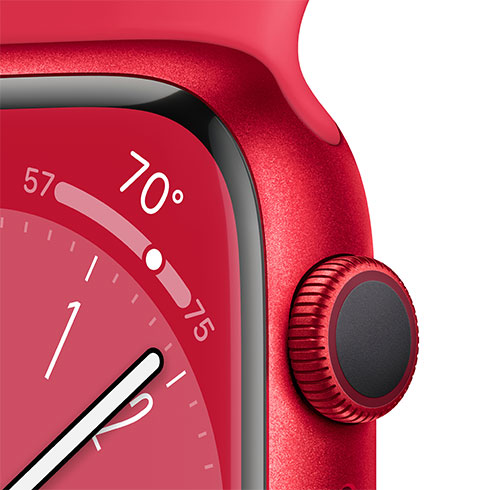 Apple Watch Series 8 GPS 41mm (PRODUCT)RED hliník *Použitý s DPH – Třída C*