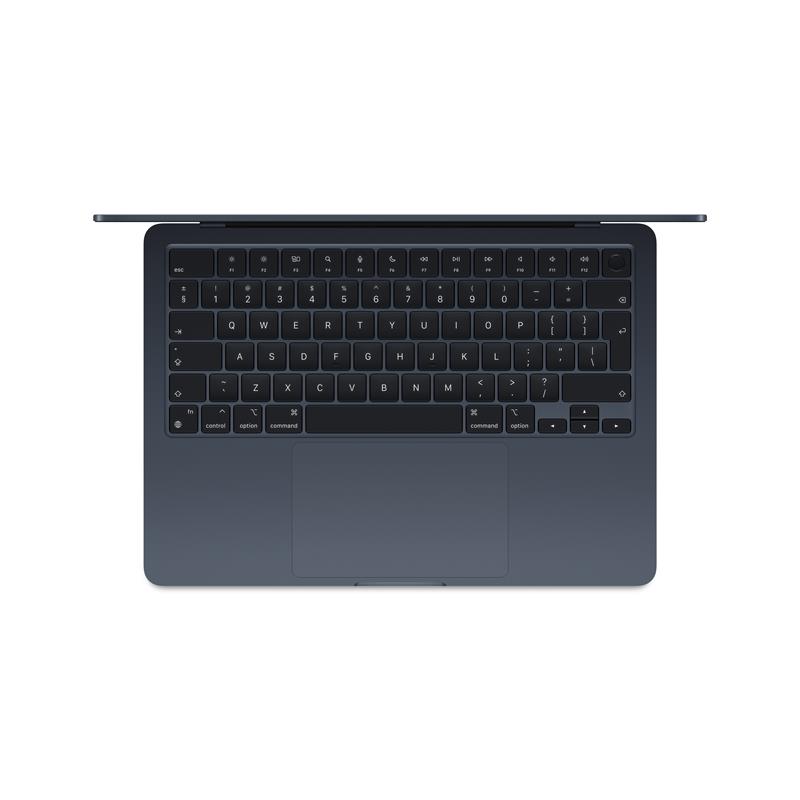 MacBook Air 13" M3 8C CPU 10C GPU 16/512 GB Temně inkoustový CZ *Použitý s DPH – Třída B*
