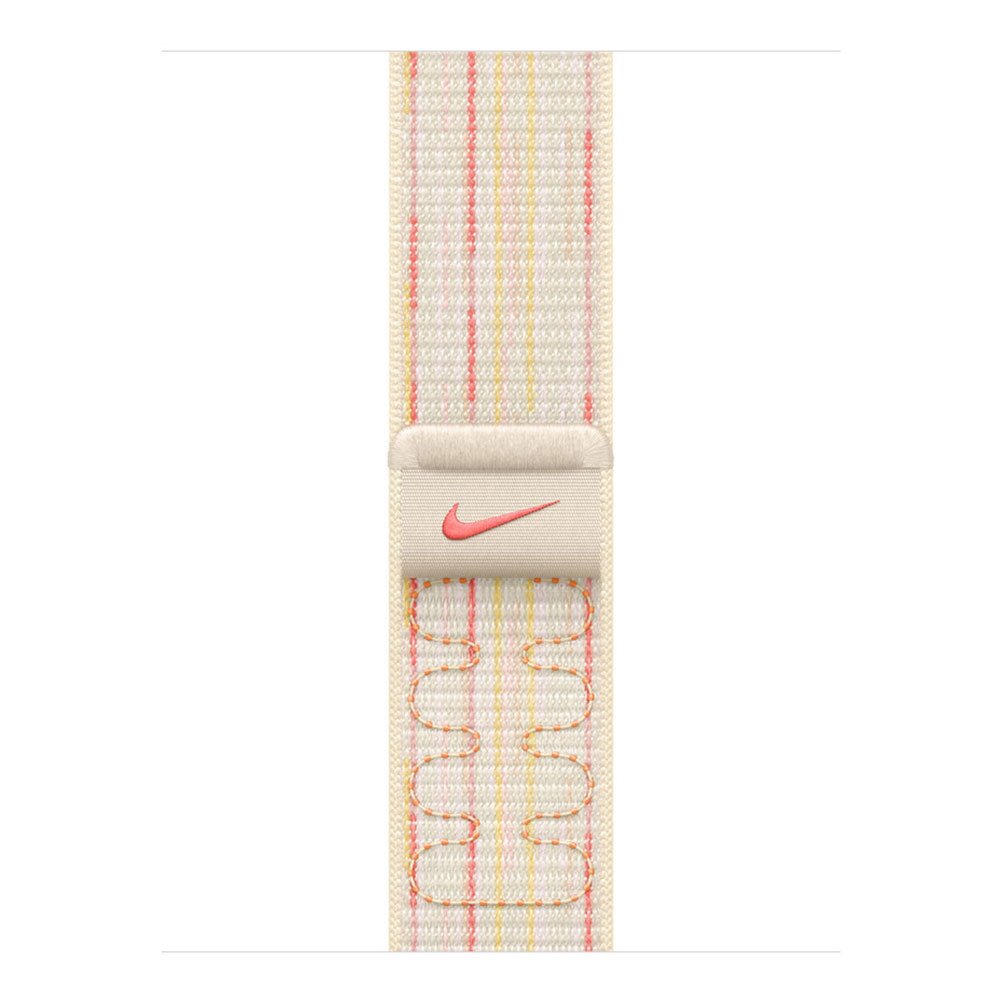 Apple Watch 46mm Starlight/Pink Nike Sport Loop *Vystavený*