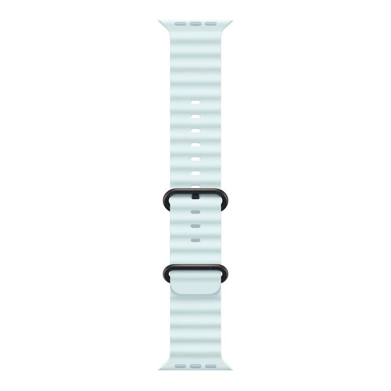 Apple Watch 49mm Ice Blue Ocean Band - Black Titanium Finish *Vystavený*