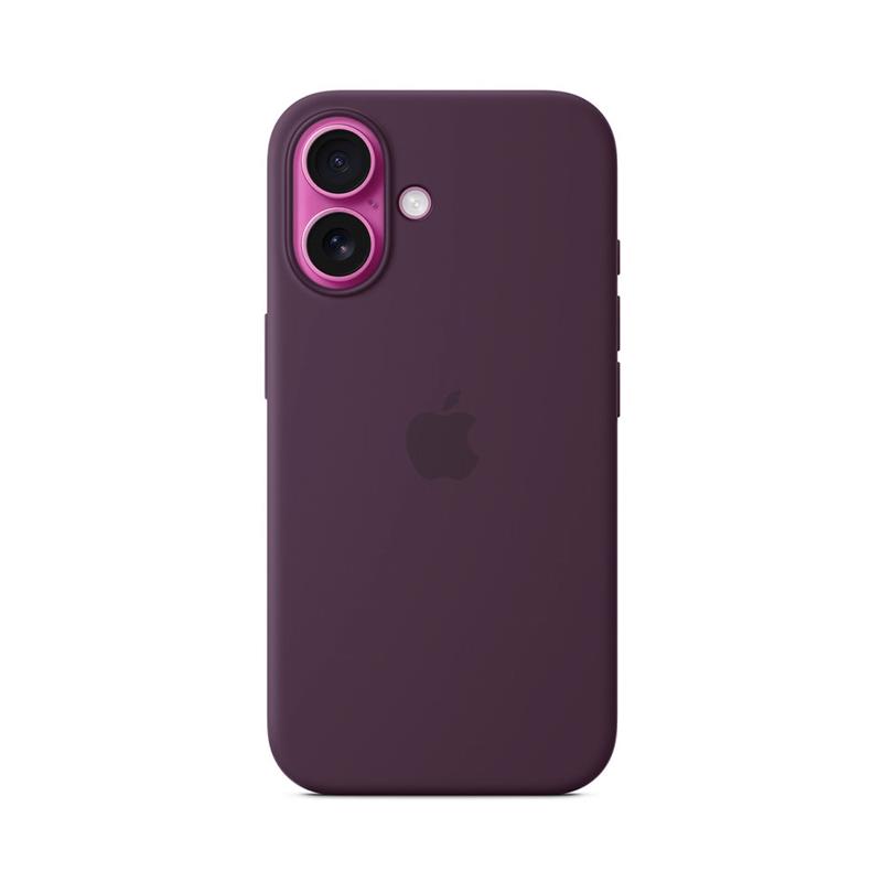 iPhone 16 Silicone Case with MagSafe - Plum *Rozbalený*