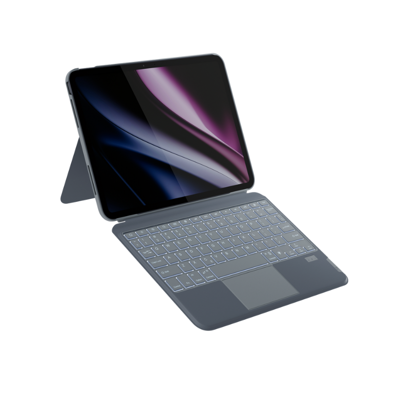 Epico Keyboard Case for Apple iPad Pro 11" (M4/M5) - slovenčina/šedá *Poškodený obal*