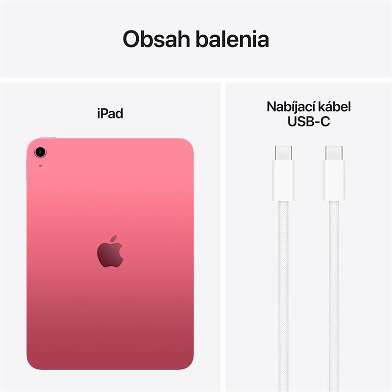 iPad 11" Wi-Fi 128GB Růžový *Rozbalený*