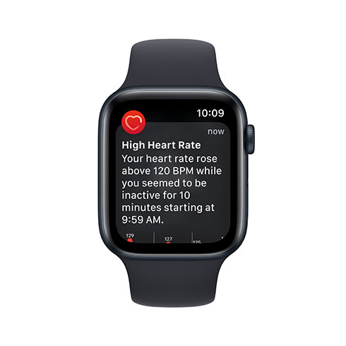 Apple Watch SE 2 GPS 44mm Temně inkoustový hliník *Použitý s DPH – Třída C*