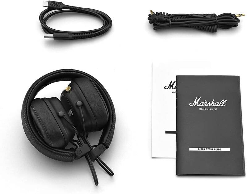 Marshall Major IV - Bluetooth Black slúchadlá *Rozbalený*