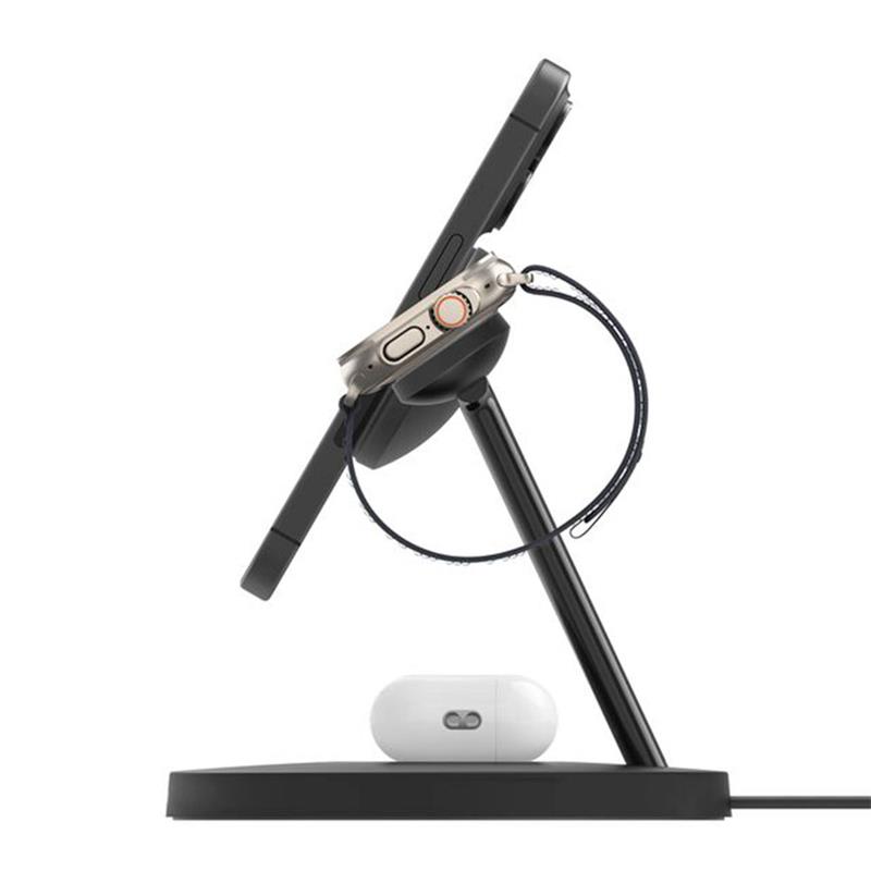 Belkin Boost Charge Pro 3-in-1 Magnetic Wireless Charging Stand with Qi2 15W - Black *Rozbalený*