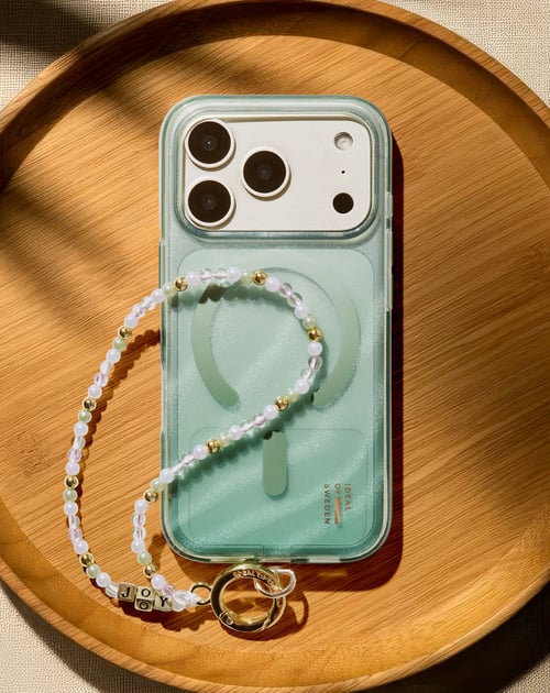 iDeal Fashion Clear Case MagSafe iPhone 17 Pro Sage Green