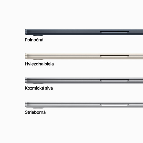 MacBook Air 15" M2 8C CPU 10C GPU 8/512 GB hviezdna biela SK *Použitý s DPH - Trieda B*