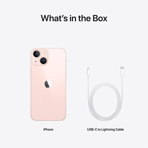 iPhone 13 mini 128 GB Růžový *Použitý s DPH – Třída A*