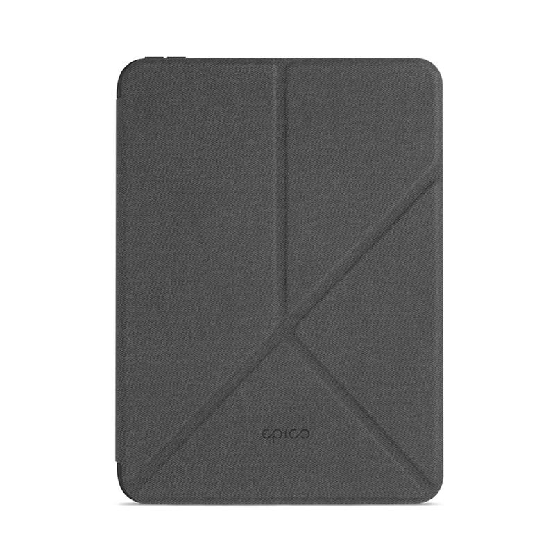 iStores by EPICO Clear Flip Case iPad mini 6 2021/A17 Pro 2024  (8,3") - čierna transparentná *Poškodený obal*