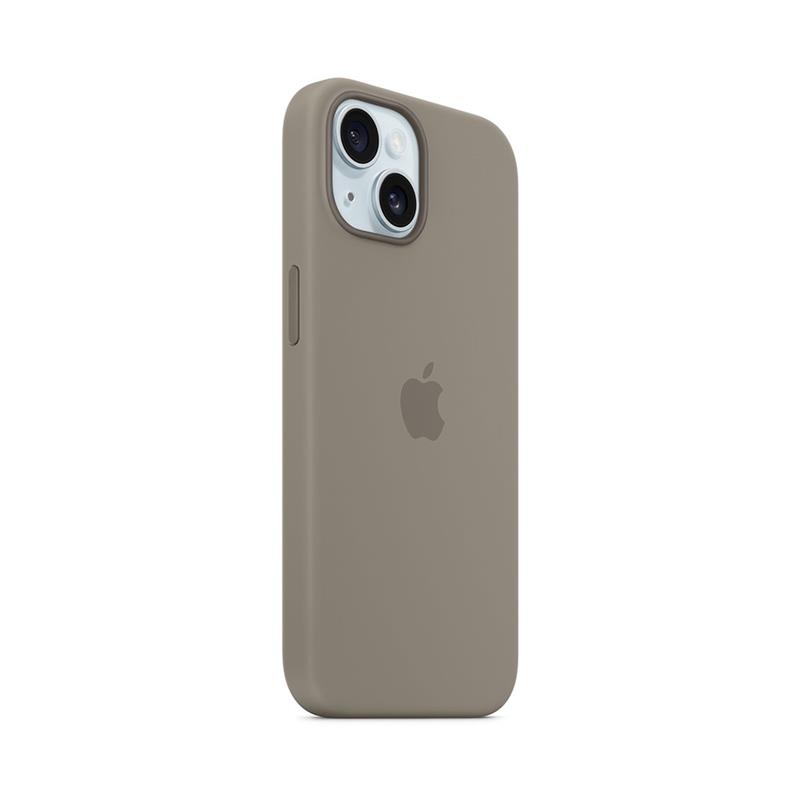 iPhone 15 Silicone Case with MagSafe - Clay *Renovovaný*