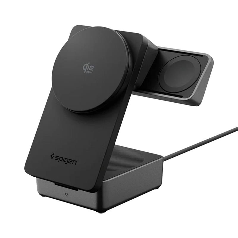 Spigen Foldable Wireless Charger Stand Qi2 25W - Black