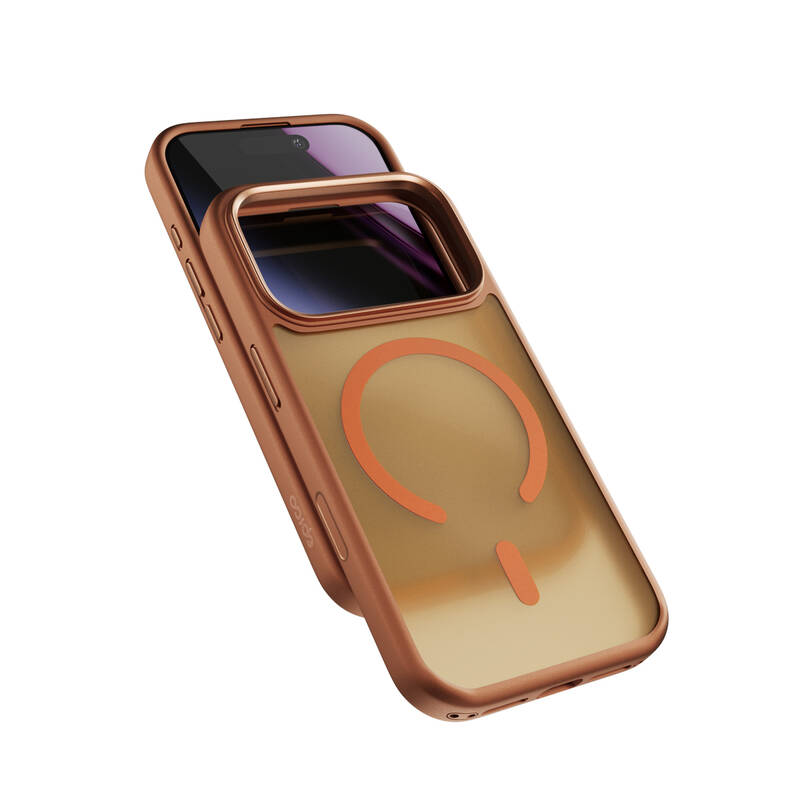 Epico HeroMatte Pro Mag+ Case iPhone 17 Pro Max Qi2 & Magsafe kompatibilní - oranžová