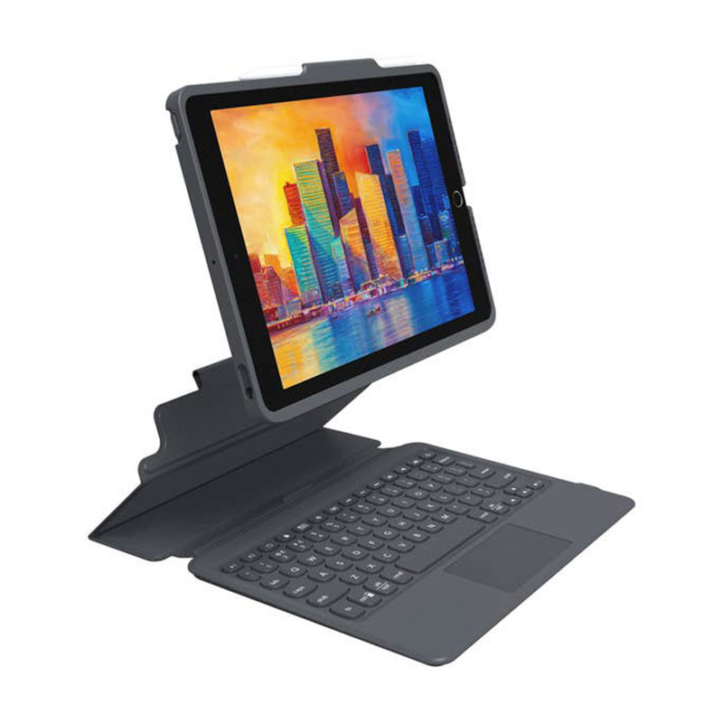 ZAGG klávesnica Pro Keys with Trackpad pre iPad 10.2" CZ/SK - Black *Rozbalený*