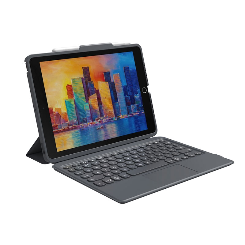 ZAGG klávesnica Pro Keys with Trackpad pre iPad 10.2" CZ/SK - Black *Rozbalený*