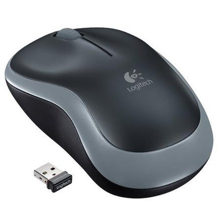 Logitech M185-bezdrátová myš-šedá