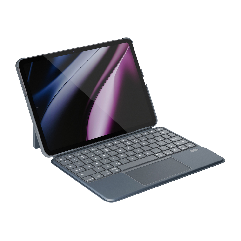 Epico UltraBoard podsvietená klávesnica s puzdrom EK30 pre Apple iPad 10,9" (2022)/11" A16 - SK - šedá *Poškodený obal*