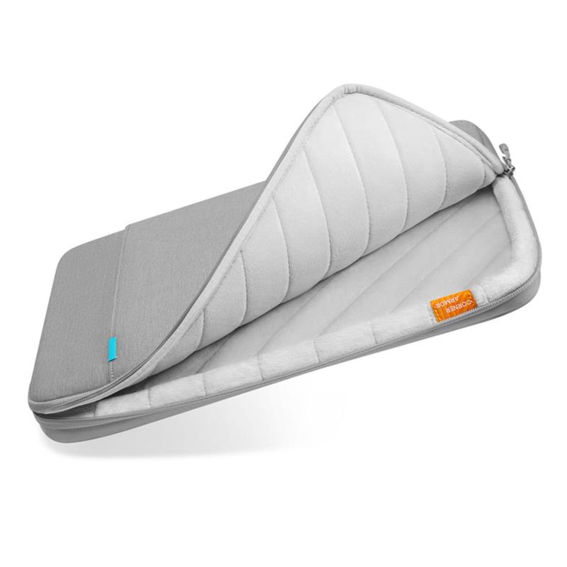Tomtoc puzdro Recycled Sleeve with Pouch pre Macbook Pro 14" M1/M2/M3/M4 - Gray