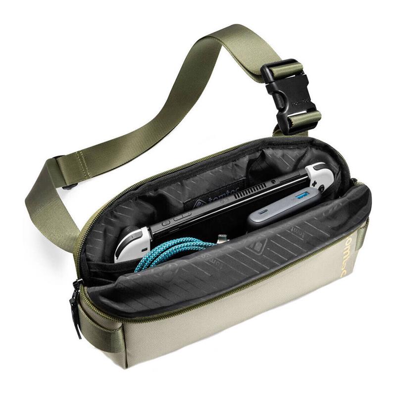 TomToc taška Explorer T21 Sling Bag S - Olive Green
