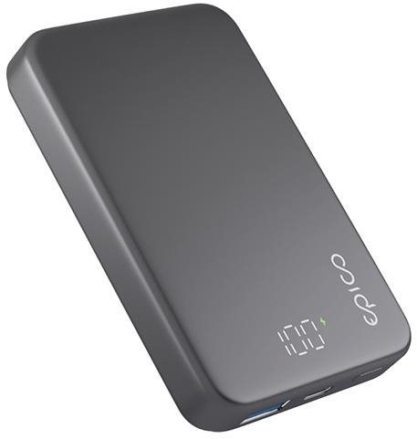 Epico Mag+ Aluminium Power Bank Battery Capacity 10 000mAh - vesmírne šedá *Rozbalený*