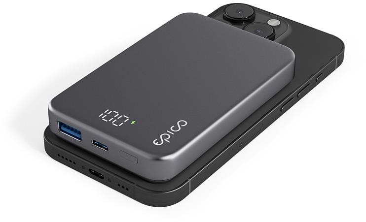 Epico Mag+ Aluminium Power Bank Battery Capacity 10 000mAh - vesmírne šedá *Rozbalený*