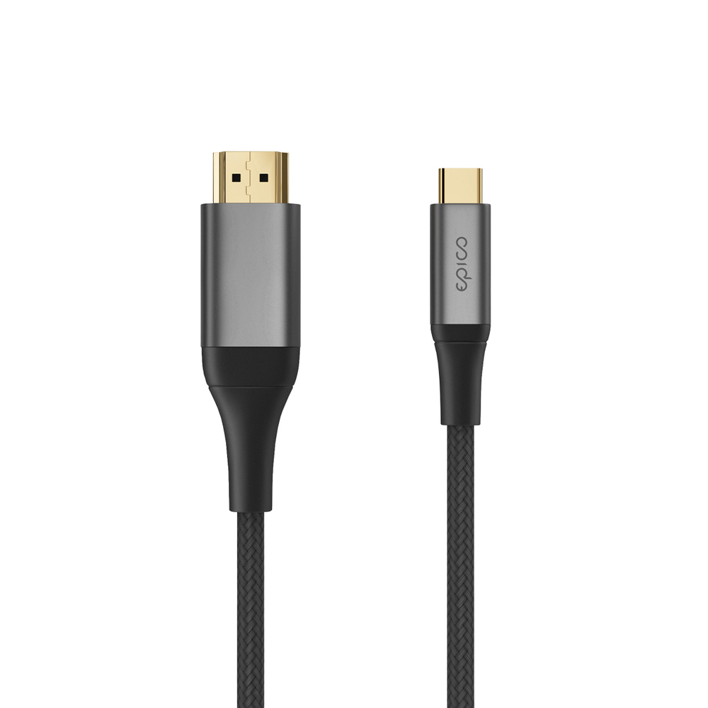 Epico UltraLink EC65 kabel HDMI to USB-C 8K/60Hz, 2m - Vesmírně šedá